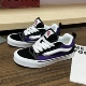 VC体育 Vans Knu Skool黑紫色低帮防滑耐磨板鞋百搭VN0009QCB5P