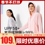 Banana 2021 new shawl sunscreen clothes women's cardigan outdoor sports ice silk thin section UV protection spring and summer