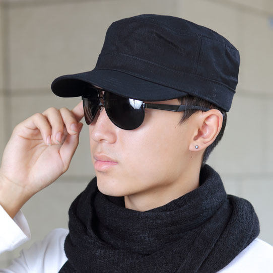 平顶帽子男女士春夏潮大码休闲大头围短檐光身时尚百搭遮阳鸭舌帽