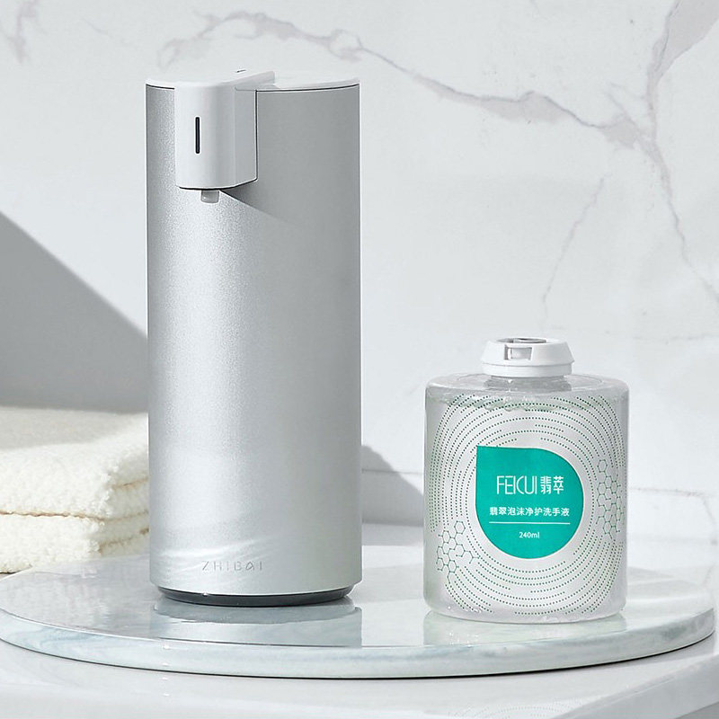 直白自动洗手机泡沫智能感应家用抑菌电动充电洗手液机wl3(去比价)去