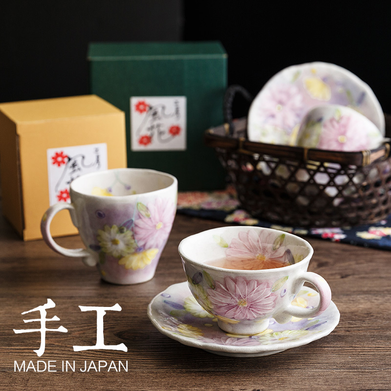 陶趣居 日本濑户烧手工咖啡杯碟 进口日式陶瓷粉色马克杯礼盒礼物在类目 餐饮具, 咖啡器具, 咖啡杯中 - 来自Buy2taobao.com提供专业的淘宝代购服务