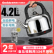 格来德4201加厚电热水壶4.2L大容量不锈钢家用烧水壶自动断电茶壶
