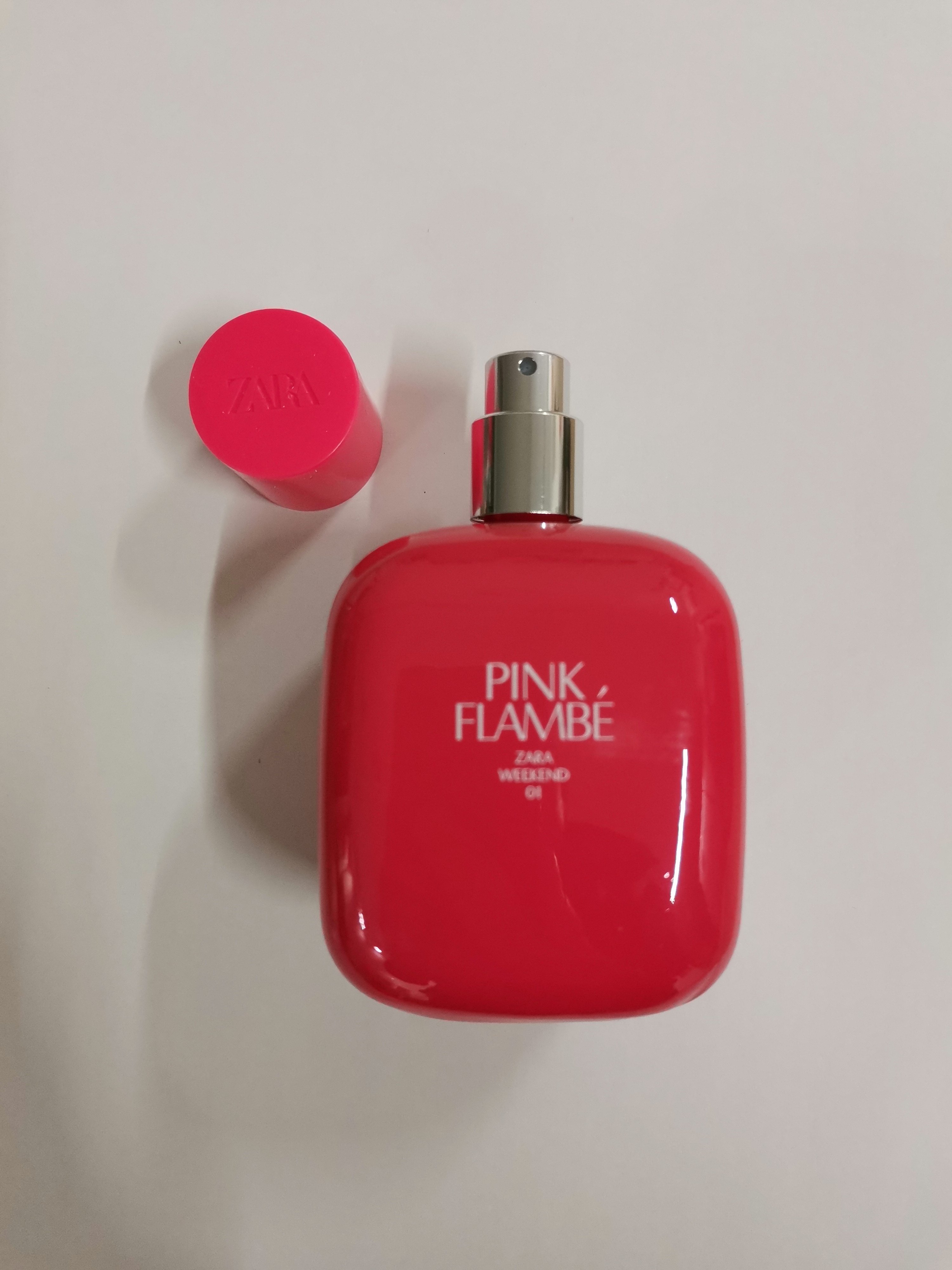 zara pink flambe edt红粉佳人 烟草奶香女士淡香水 现货