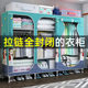 拉链全封闭简易衣柜经济型钢管加厚宿舍布衣柜家用出租房大号衣橱