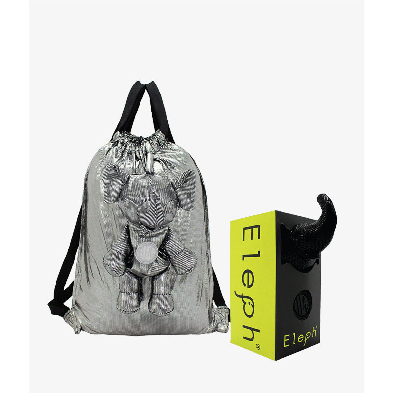 泰国潮牌eleph大象包旅游度假包轻便折叠抽绳双肩包背包学生包包
