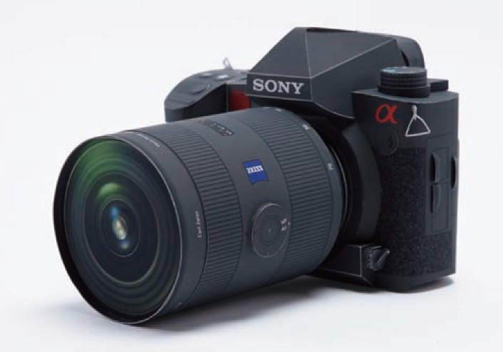 数码相机1:1版单反相机DSLR-A900 3D立体纸模型手工DIY含说明