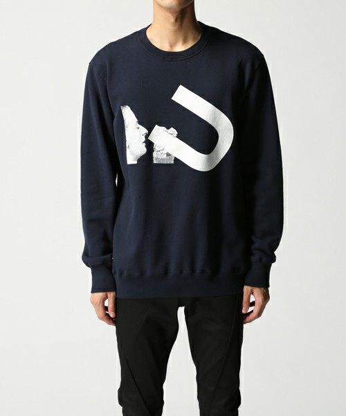 undercover高桥盾uc男装全棉卫衣圆领袖南青山限定博士闻大u logo