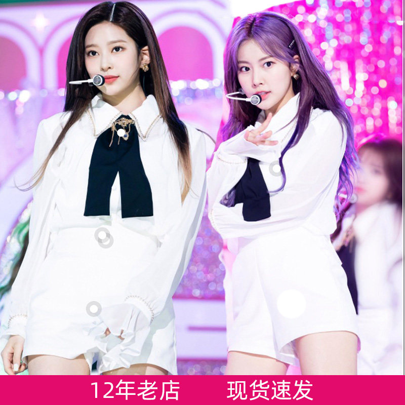 新款izone韩国女团同款打歌服女生爵士舞韩舞台表演套装演出服潮