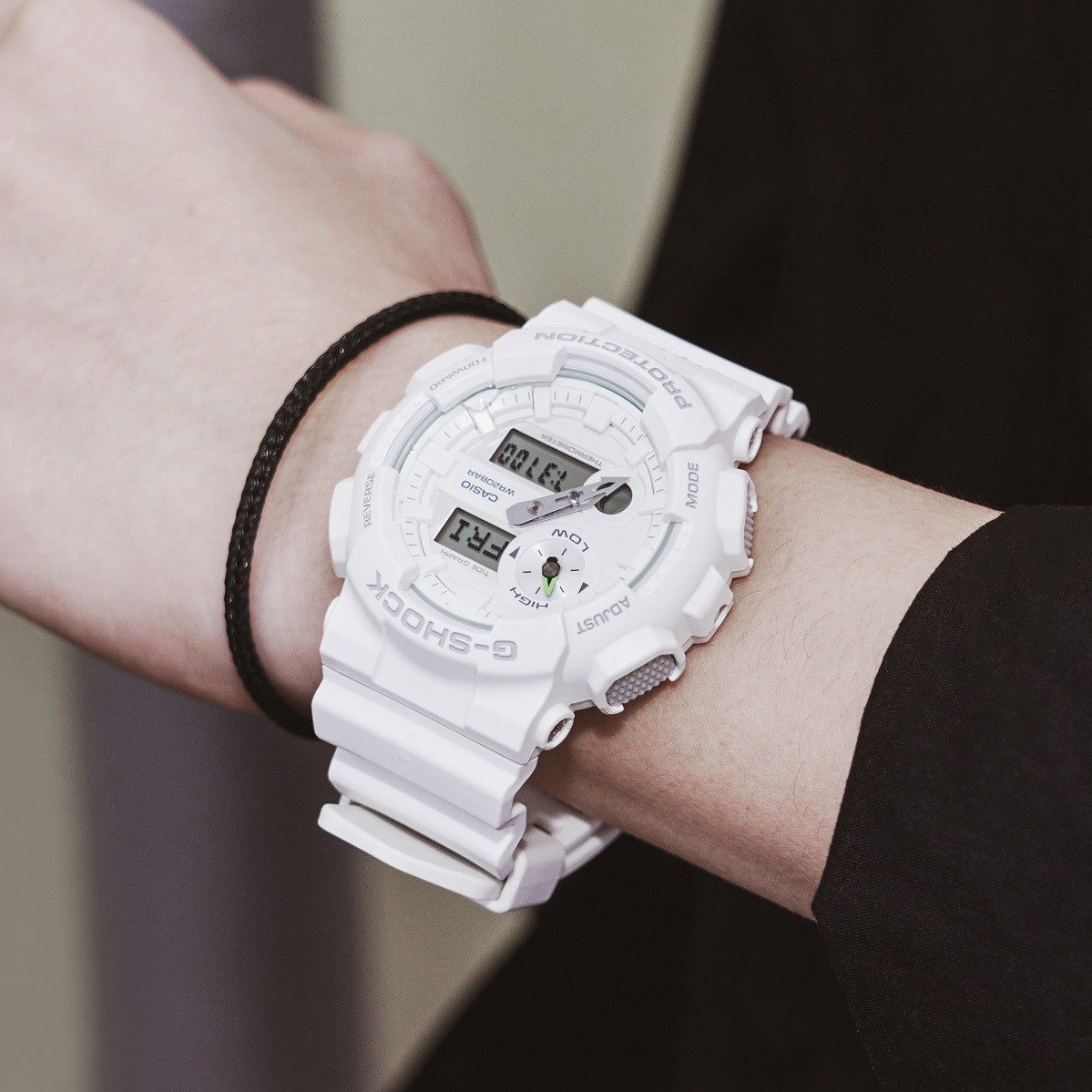 【g表弟】g-shock 白虎 白武士 纯白 防水运动卡西欧手表