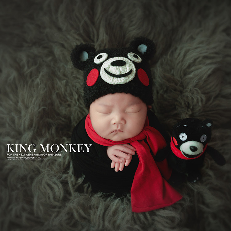 新生儿摄影道具辅助摆件假花仿真花绢花组合影楼满月宝宝拍照道具 哈