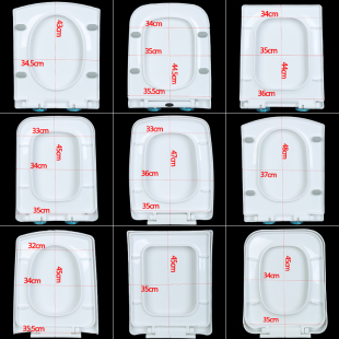 方形马桶盖 通用家用 坐便盖 老式 梯形 加厚马桶盖 马桶圈座便盖