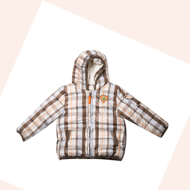 KANZ 德国品牌 现货限量  婴儿梭织男宝宝梭织格子棉服外套 14424