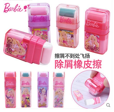 滾輪橡皮擦芭比小學生擦得幹淨韓國創意像皮擦卡通可愛兒童象皮擦在類目 電子詞典/電紙書/文化用品, 日常學習用品, 橡皮中 - 來自Buy2taobao.com提供專業的淘寶代購服務