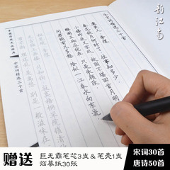 韵江南成人学生楷书钢笔字帖硬笔字帖唐诗宋词临摹书法练字帖