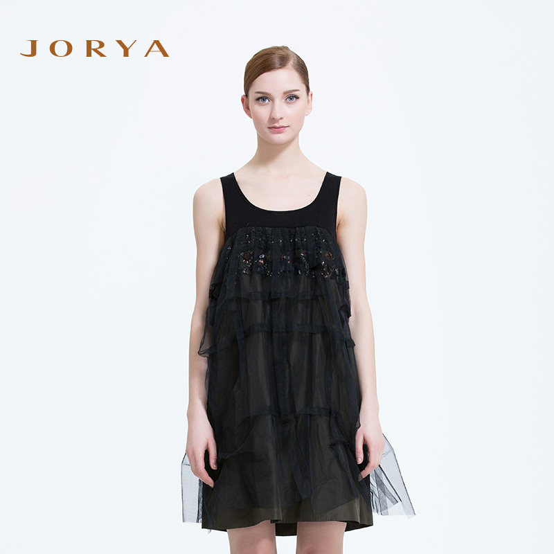 促销jorya卓雅连衣裙夏款专柜正品i1201602吊牌牌价连衣裙