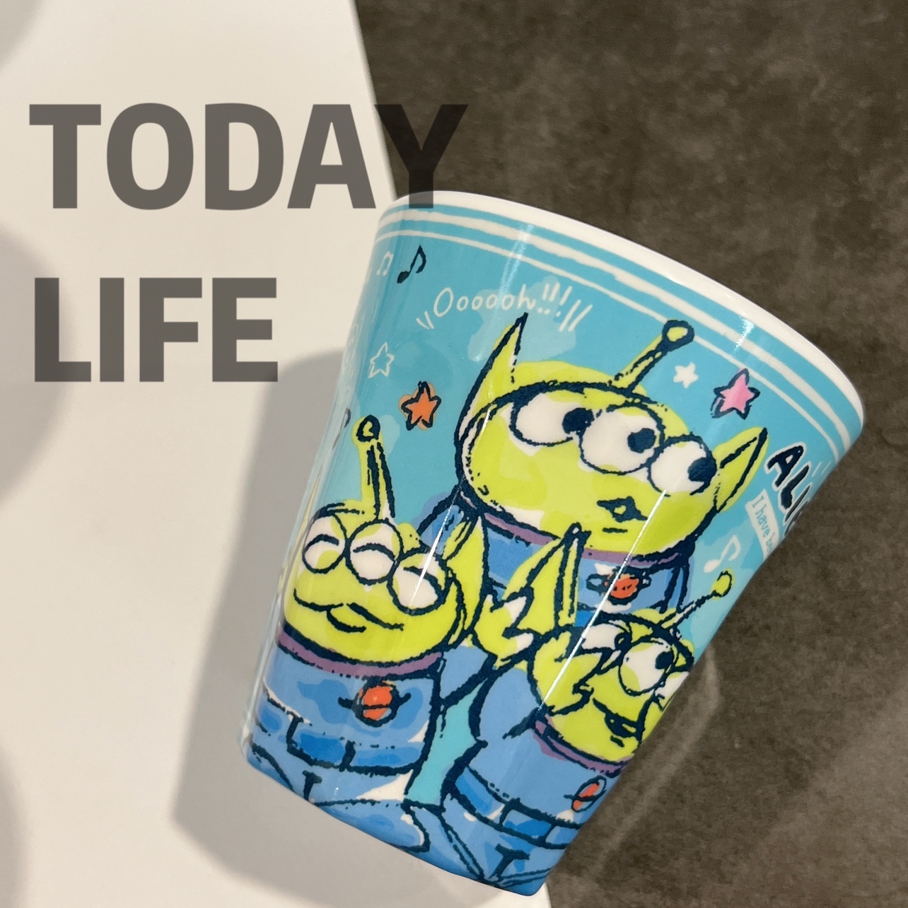 TODAY LIFE出口卡通迪士尼三眼仔密胺水杯 洗漱杯 饮料杯 果汁杯