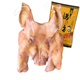 闲鸭 安徽特产咸猪头肉3斤左右 风干腊猪脸猪面皮无骨 带耳朵整只