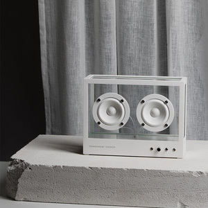 瑞典进口transparent speaker透明低音炮音响 北欧高颜值蓝牙音箱