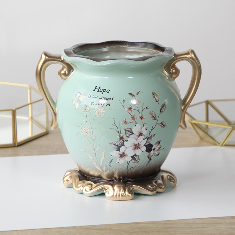 Northern Europe ceramics vase European style Retro Dried flowers Artificial flower Artificial Flower Flower pot trumpet originality modern Simplicity Decorationin the Home accessories , Vase/Flower/Artificial flowers/Imitation jewelry , Flower/Vase , Vase category - from Buy2taobao.com to provide professional Taobao agent buy service