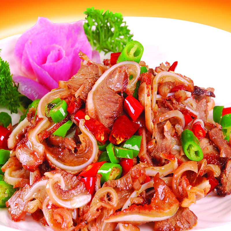 李家厨孜然脆骨猪脆骨月牙骨半成品腌制香脆猪软骨美味特色菜食品