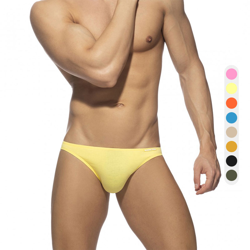 ADDICTED经典bikini棉质男士三角内裤柔弹透气运动性感U凸A