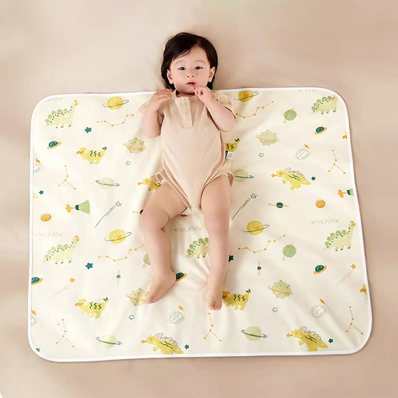 麦乐婴婴儿纯棉透气隔尿垫宝宝防水可洗大尺寸姨妈生理期隔尿垫