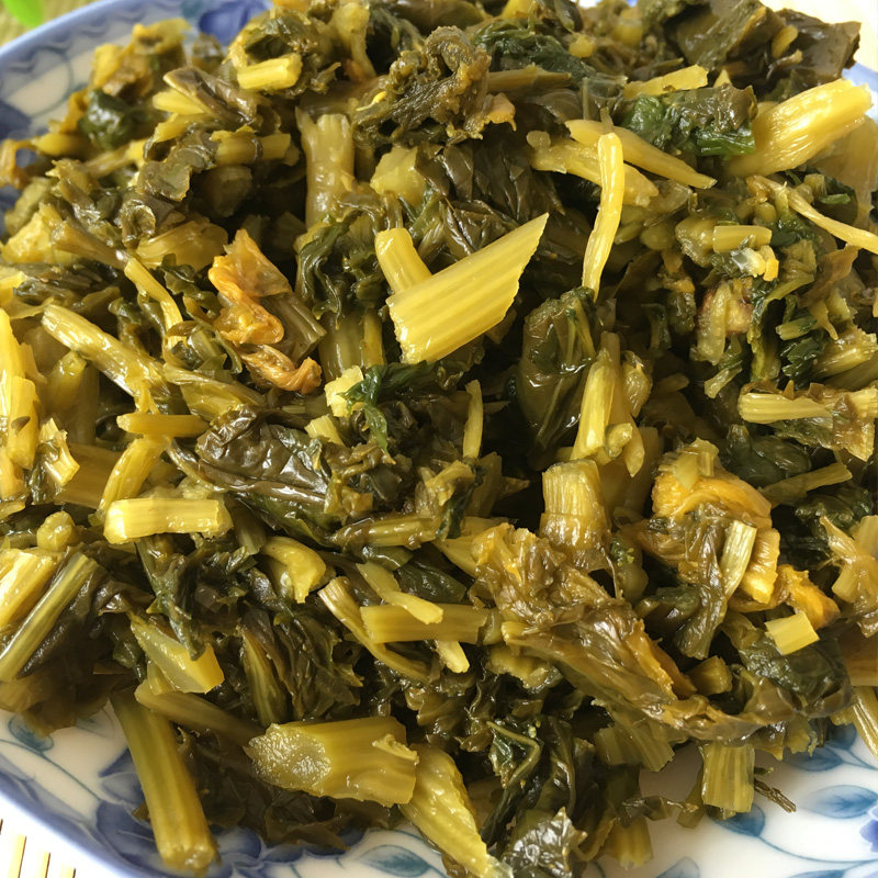 倒笃菜雪菜咸菜雪里蕻农家自制腌菜无防腐剂1000g包邮