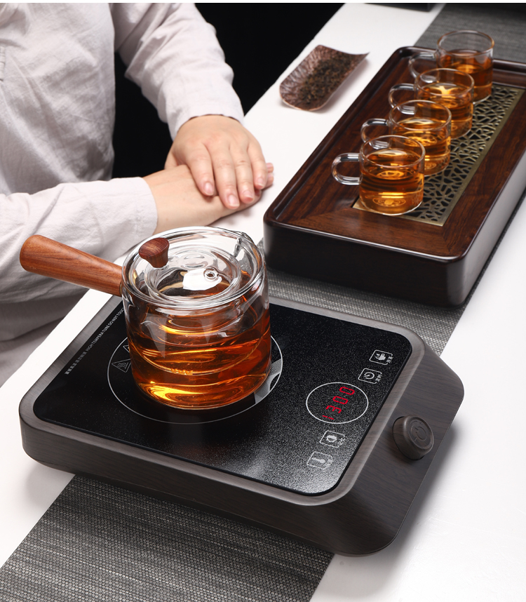 电陶炉茶炉煮茶器家用煮茶炉台式小型玻璃茶壶专用烧水煮茶电陶炉