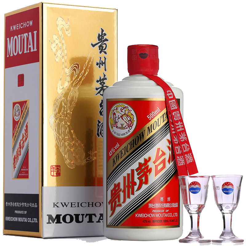 酒仙网 43度茅台飞天500ml