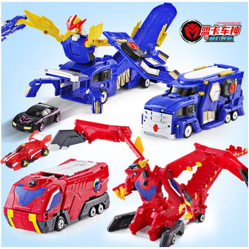 正版盟卡车神炎龙巨兽天凤巨兽灵空巨神魔幻对决车神灵空战神玩具