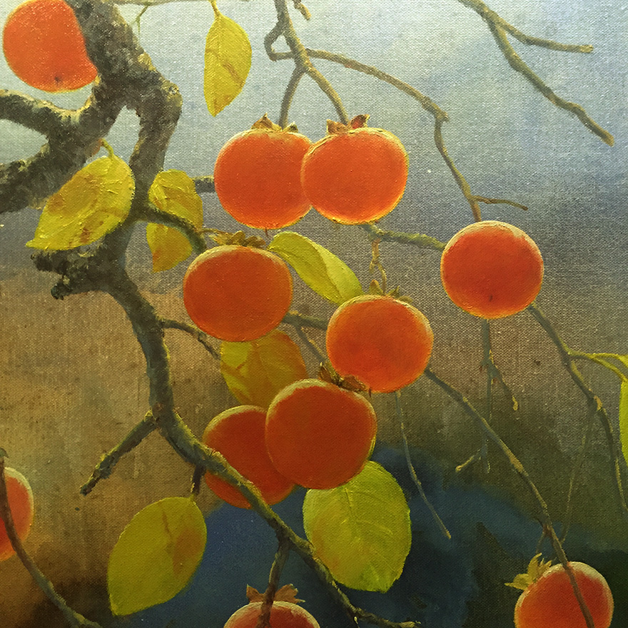 陈效华 《红柿子》当代油画家