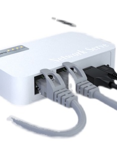 新品沃浦DY02 USB网络打印服务器共享器 USB 网络打印服务器