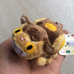 【憨叔】日本 TOTORO 龙猫巴士 迷你挂件 毛绒玩具