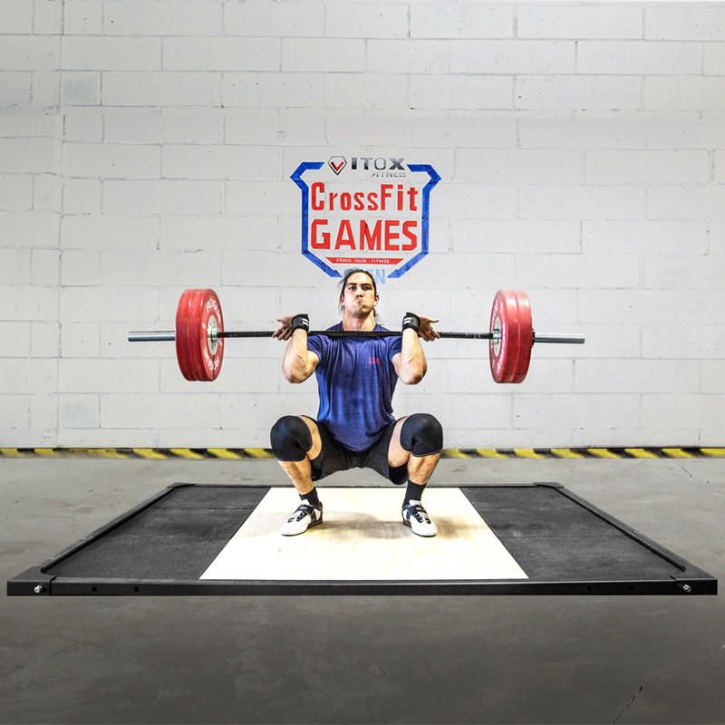 举重台30mm厚实木复合举重台健身房配套举重训练日常练习举重台