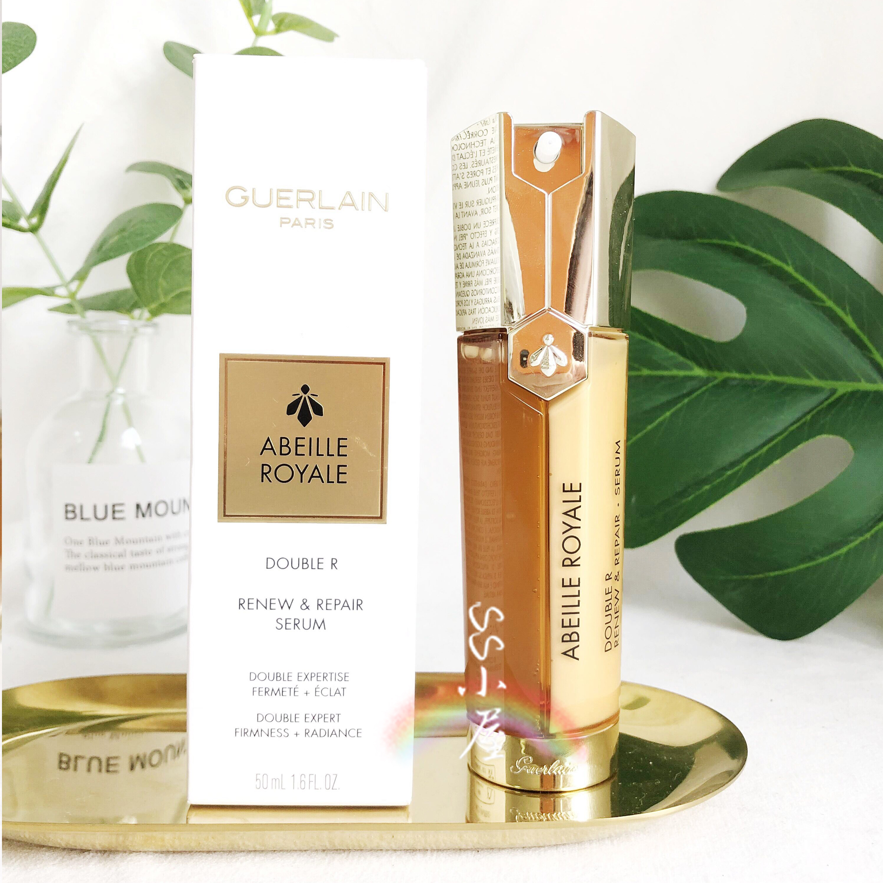 娇兰殿级帝皇蜂姿双效修复双萃精华露50ml蜂王乳双管精华