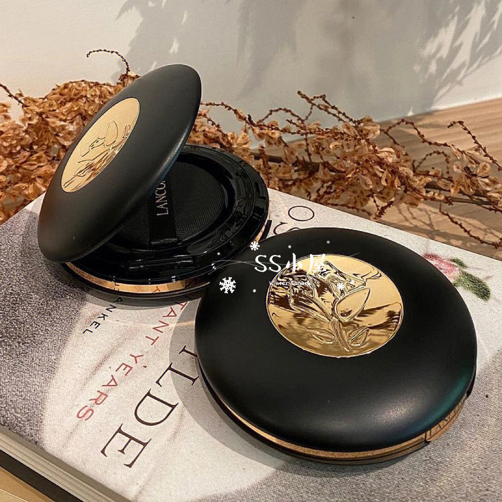lancome兰蔻 2022年新款黑金持妆气垫粉底液bb 遮瑕持妆均匀肤色