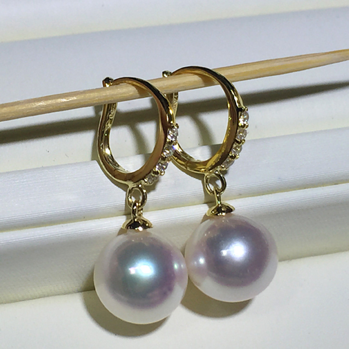 一折日本akoya天然海水珍珠耳环耳坠_阿古屋akoya 天然海水珍珠日本珠