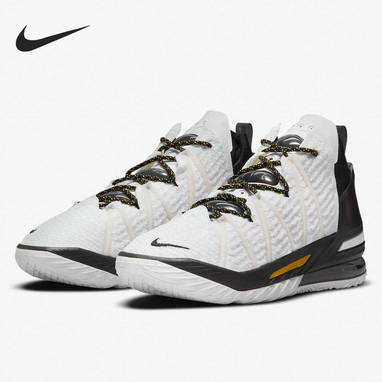 nike/耐克正品2021新款男女款詹姆斯18气垫运动篮球鞋 cq9284-100