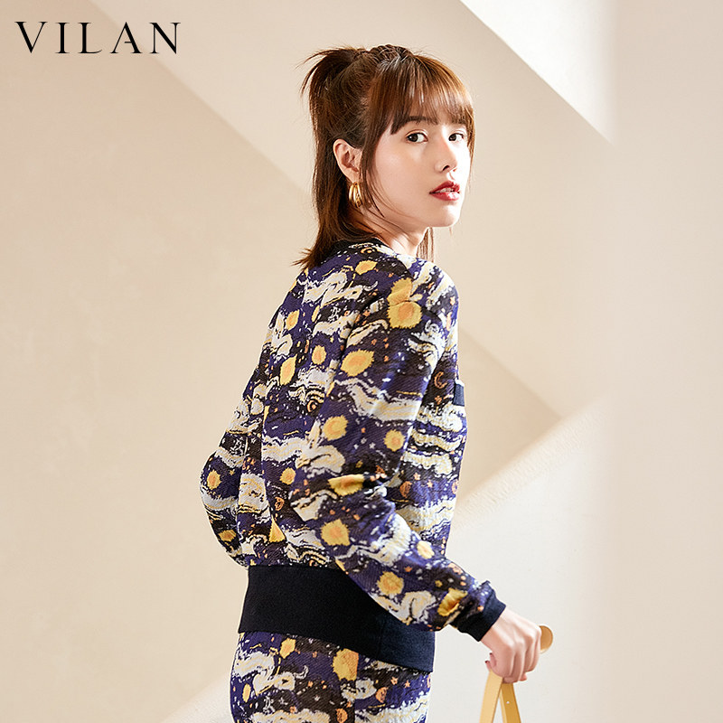 女装/女士精品毛针织衫更新时间:2022年03月04日vilan/慧兰针织衫女