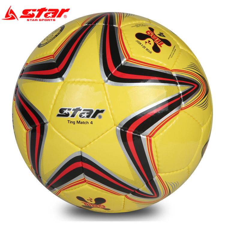STAR世达4号青少年儿童足球手缝PU小学生训练比赛用球SB3134-05