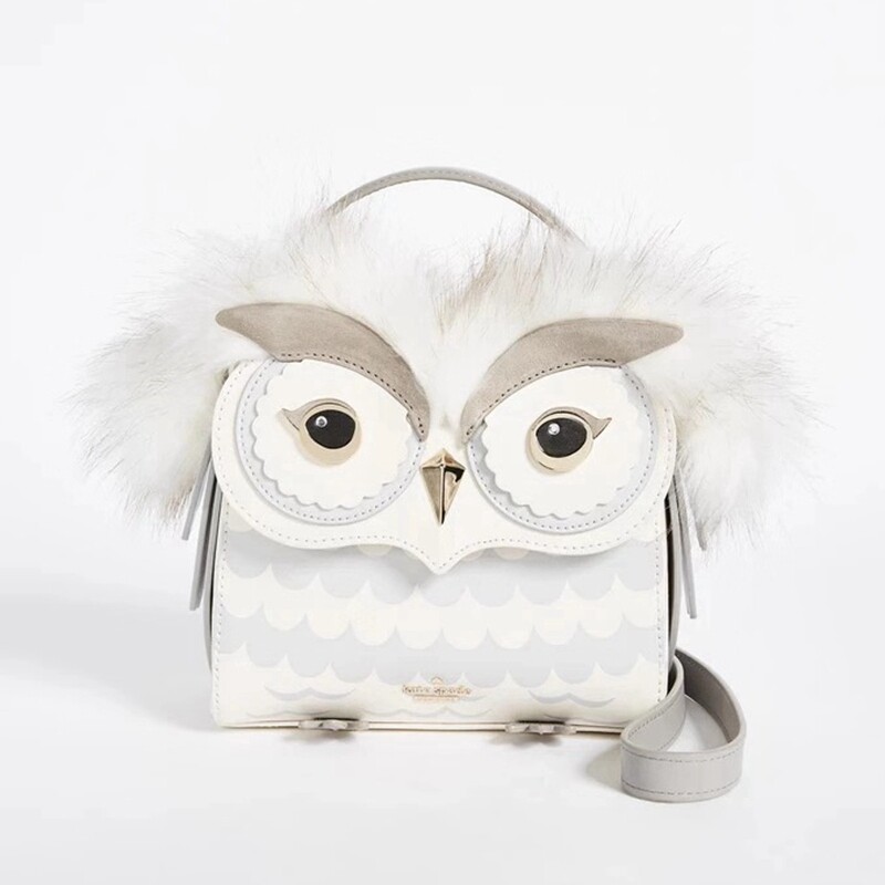 kate spade凯特丝蓓 star bright owl猫头鹰贝壳包手提单肩斜挎包