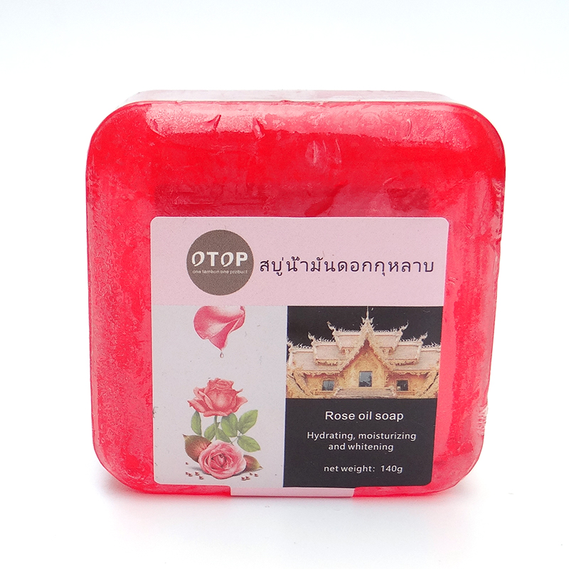 泰国精油皂天然植物手工皂香皂补水美白保湿玫瑰沐浴洁面皂140克