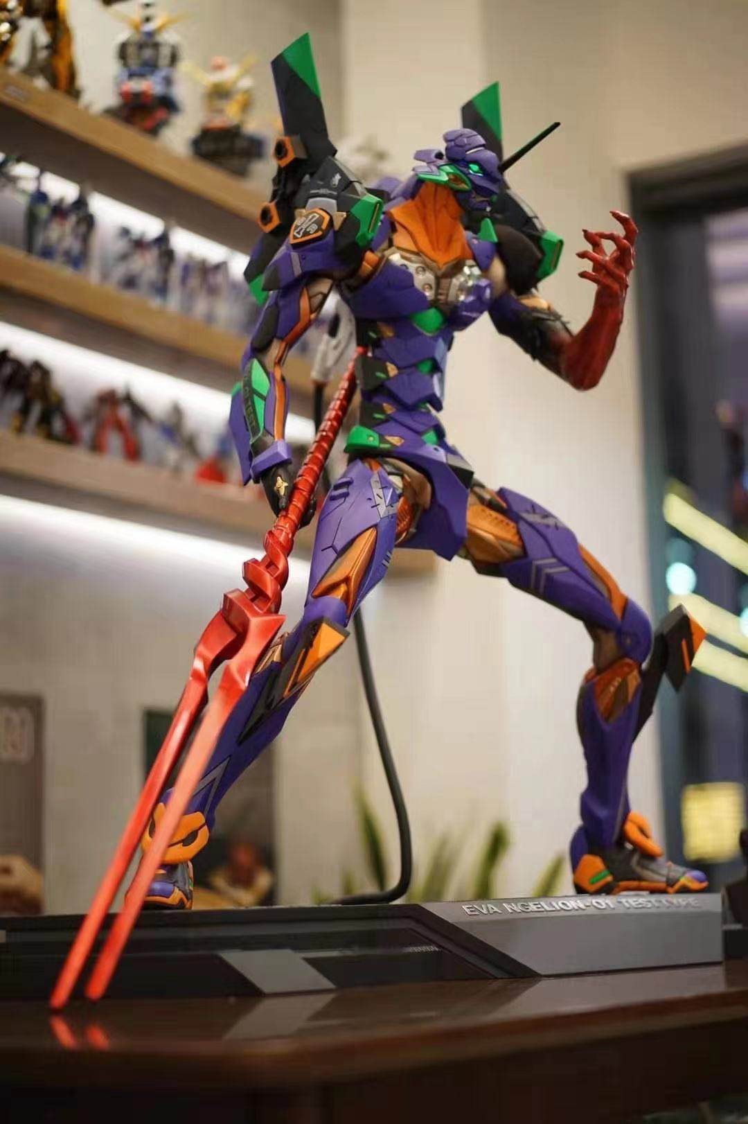 herobox订制 一米初号机 福音战士初号机雕像模型 eva初号机手办