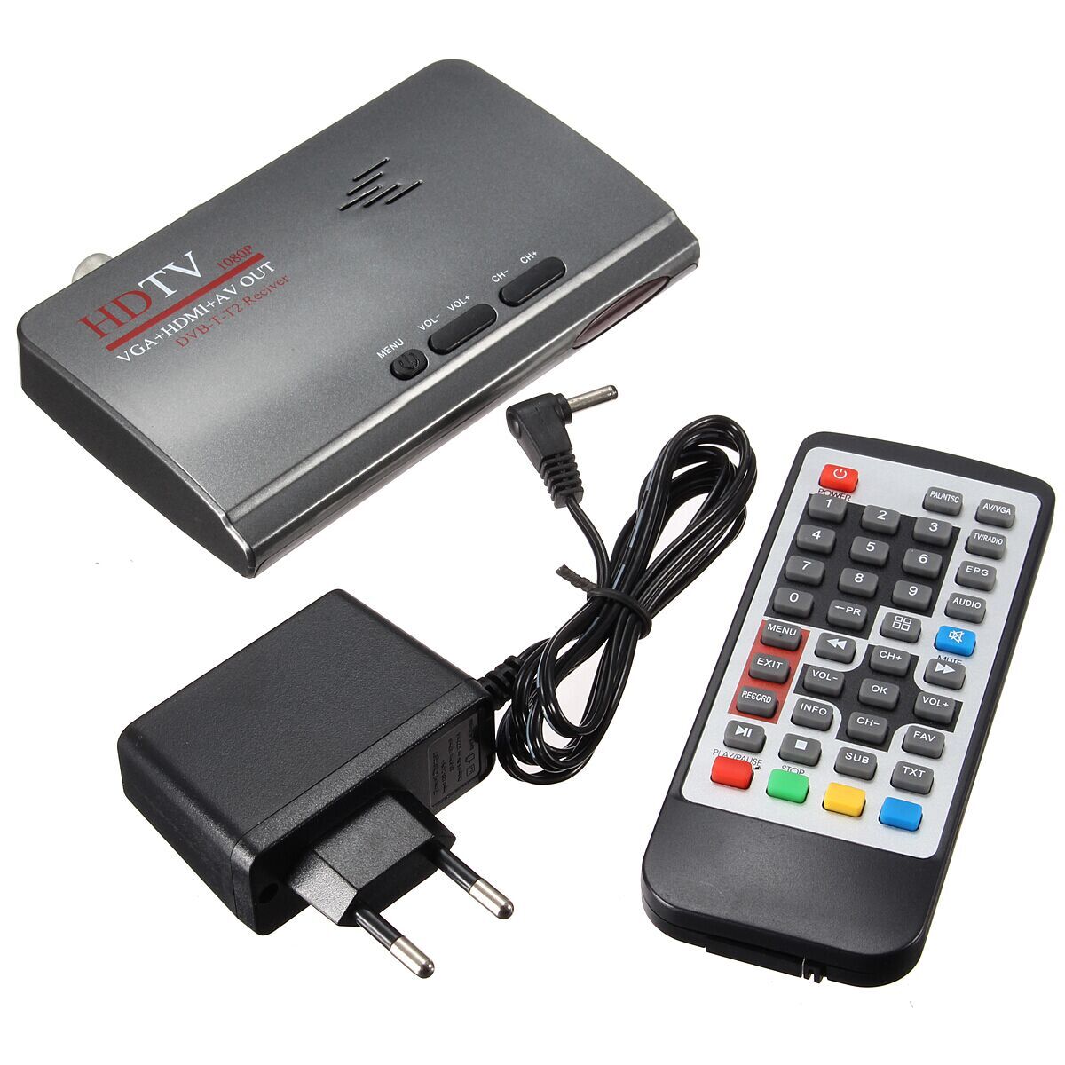 高清 DVB-T2 DVB-T AV 转VGA 双接口 带HDMI VGA MPEG4 电视盒|msdalam kategori Perkakasan komputer/monitor/Komputer Zhou Bian, aksesori audio-visual komputer, kad TV/TV Box - dari Buy2taobao.com untuk memberikan perkhidmatan ejen Taobao profesional membeli