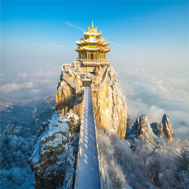 00天猫新品洛阳出发洛阳栾川老君山风景区一