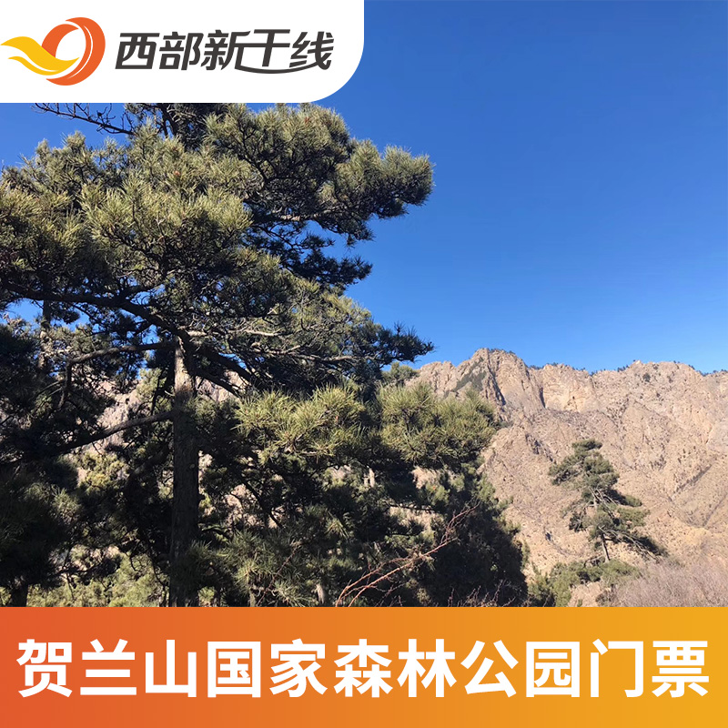 [贺兰山国家森林公园-大门票+往返电瓶车]贺兰山国家森林公园门票+电瓶车