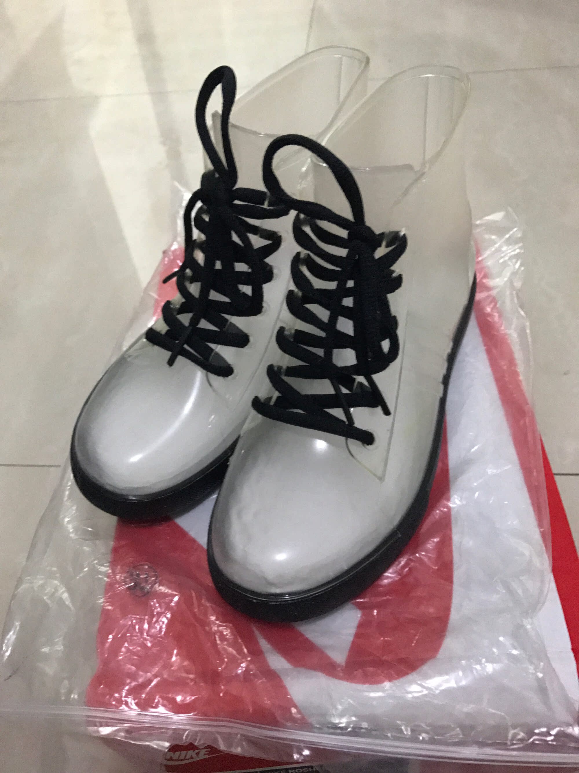 【透明雨鞋】_二手_转让_回收 – 闲鱼