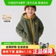 巴拉巴拉童装儿童外套新款秋冬季男童女童摇粒绒宝宝加绒棉服