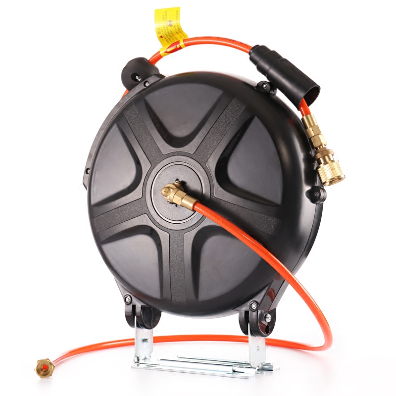 klcb苛力自动伸缩卷管器水鼓气鼓水气混合鼓4s店美容店洗车设备