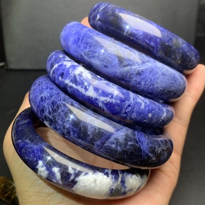 蓝纹石手镯图片